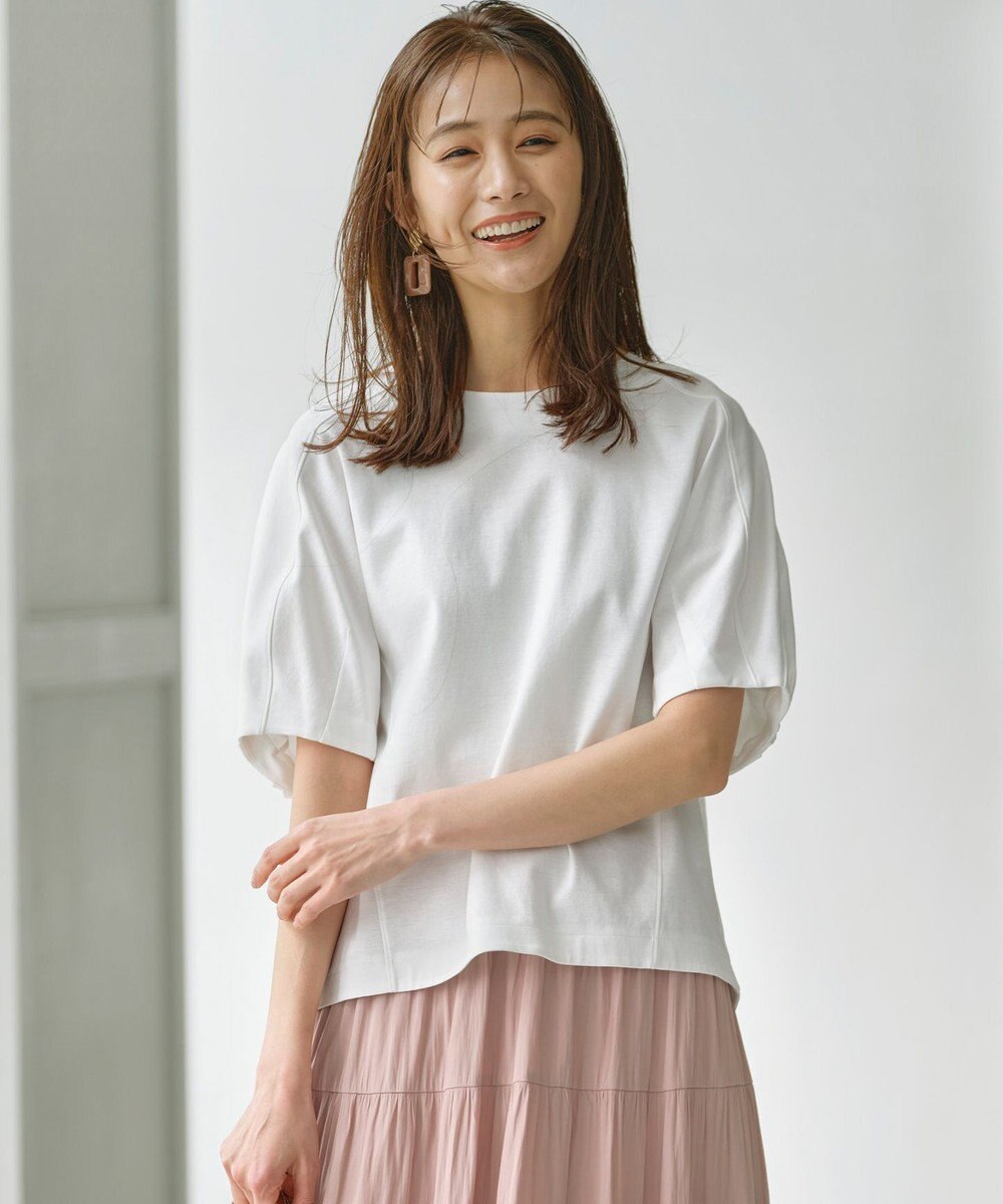 組曲 L コクーンシルエットカットソー 