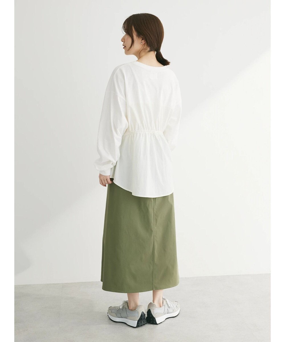 Green Parks ドロストドッキング長袖プルオーバー 