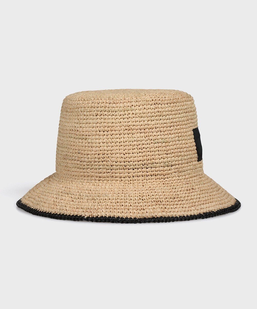 Paul Smith クロップドロゴ ラフィア バケットハット 