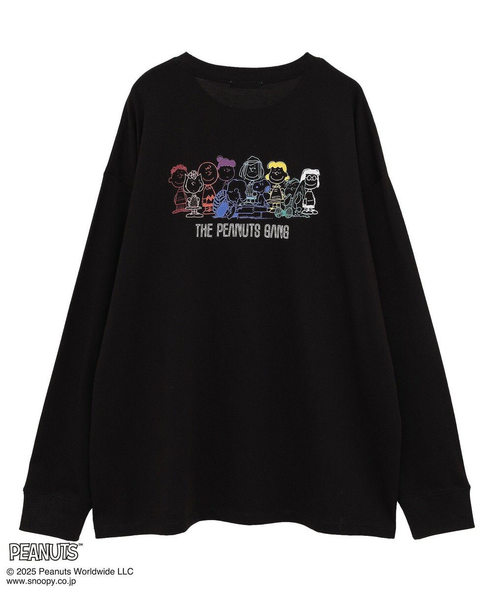 earth music&ecology 【綿100％】ＰＥＡＮＵＴＳ／ｅａｒｔｈ　ピーナッツギャングロンＴ 