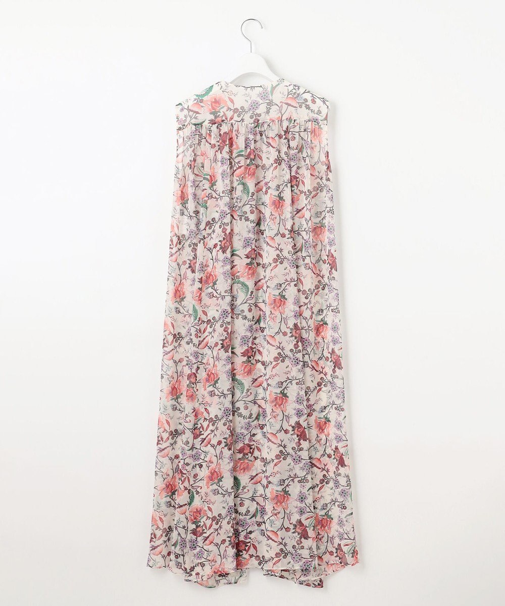 自由区 L 【カタログ掲載・洗える】マラケシュフラワープリント ワンピース 