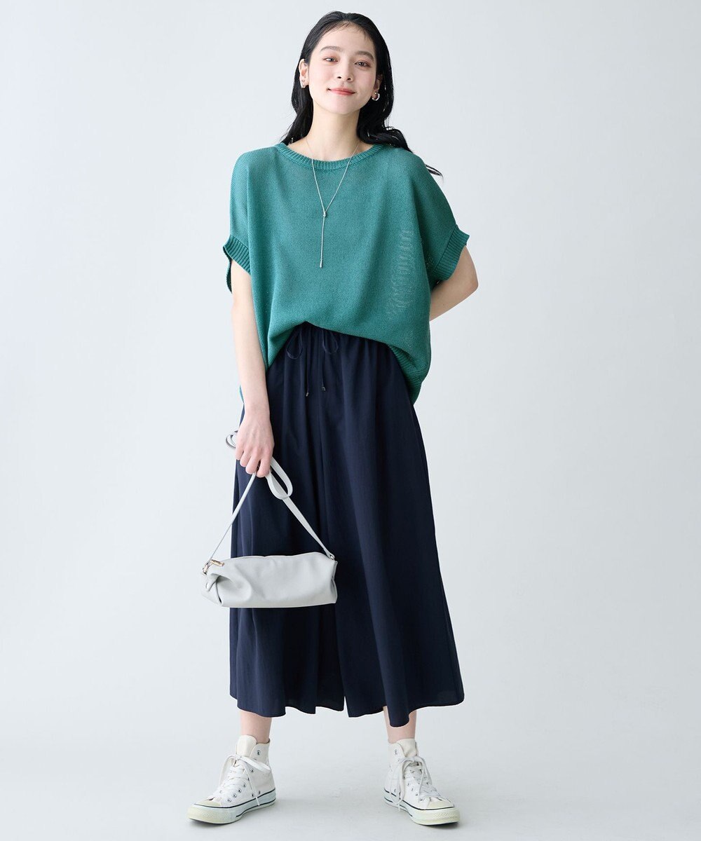 ANY 筒形ショルダーバッグ 