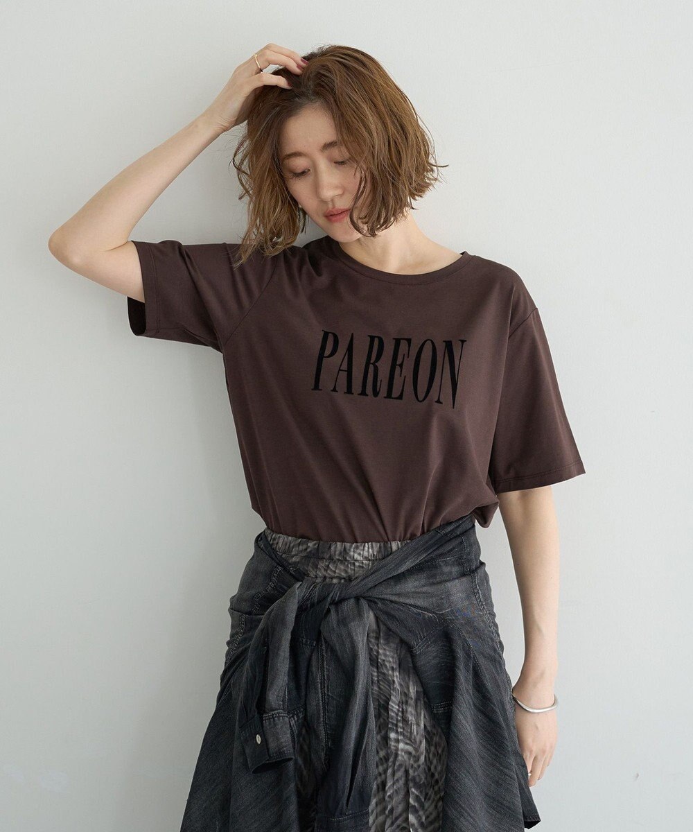 YECCA VECCA フロッキーロゴTee 