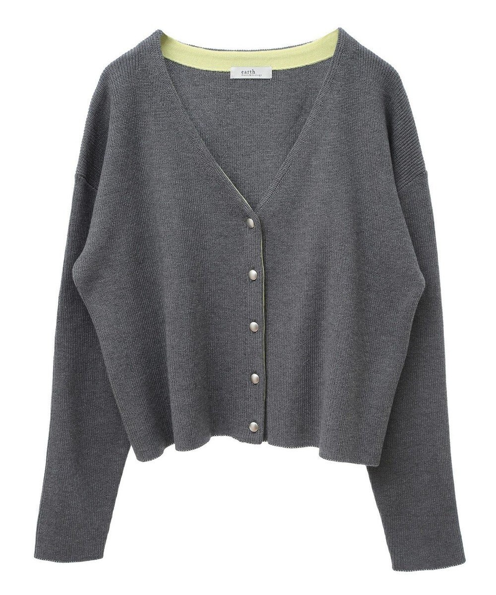 earth music&ecology コンパクトカーディガン 
