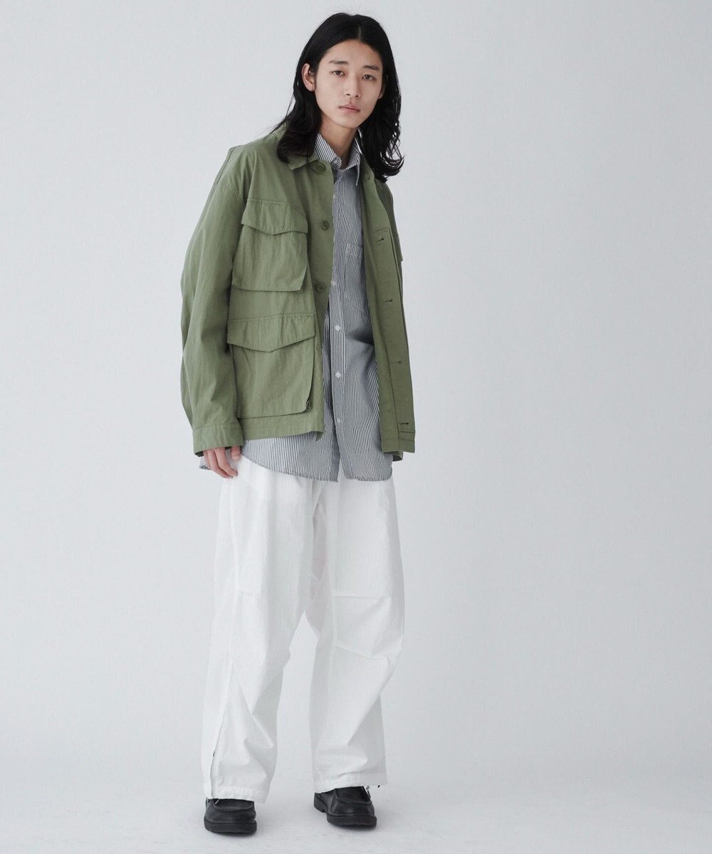 WEGO サイドスリットパラシュートパンツ 