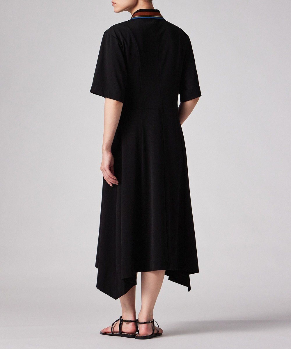 Paul Smith ストライプトリム 半袖ワンピース 