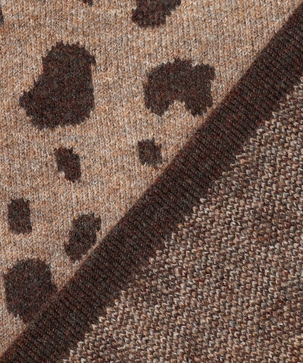 PW CIRCULUS 【WOMEN】SNOW LEOPARD柄フーディー 