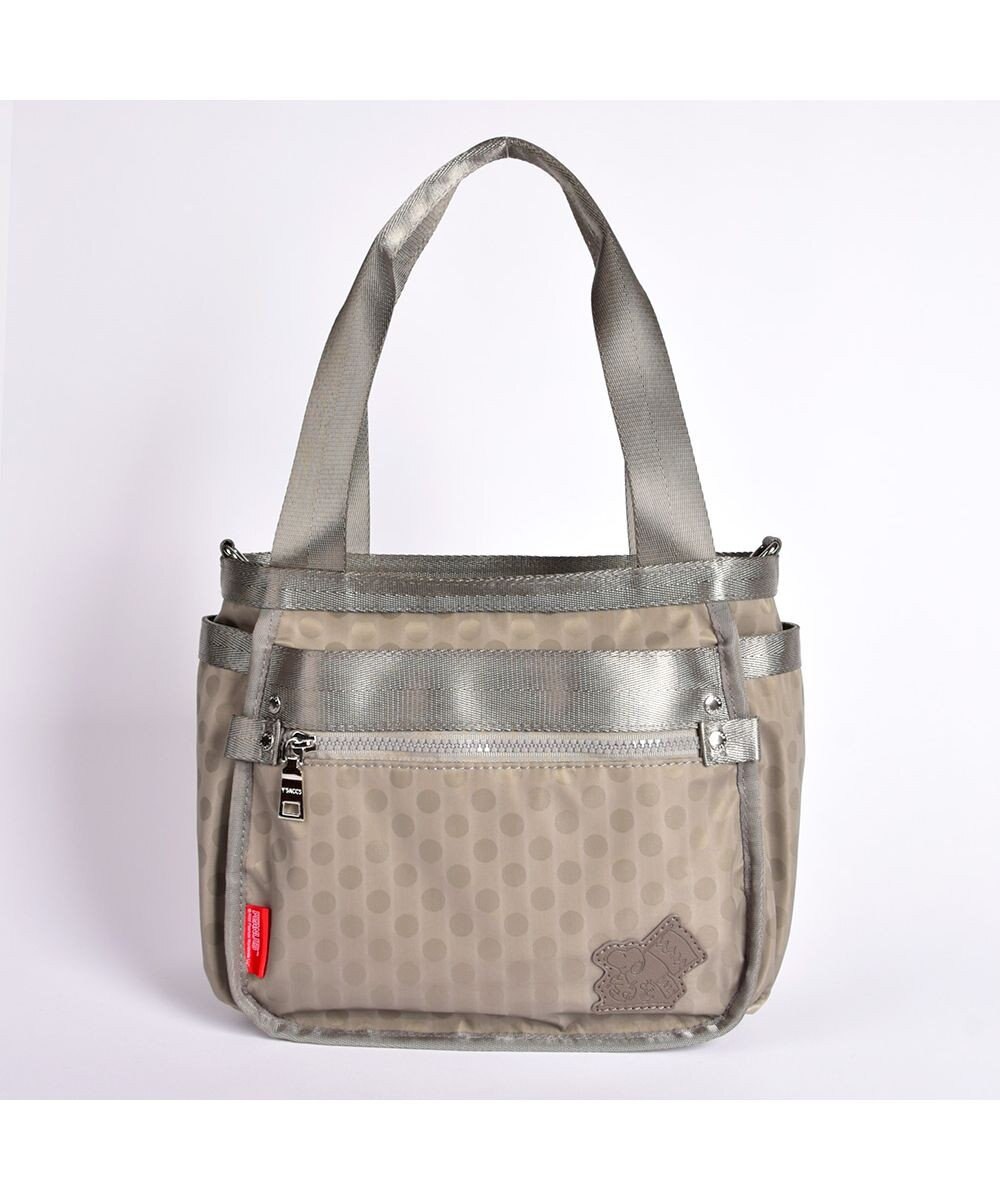 Y'SACCS 【PEANUTSコラボ】SNOOPY（スヌーピー） Polka Dots 2WAYトート 