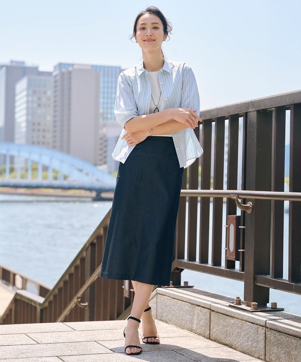 J.PRESS LADIES 【WEB限定カラーあり・洗える】FINE SLEEVELESS ニット タンクトップ 