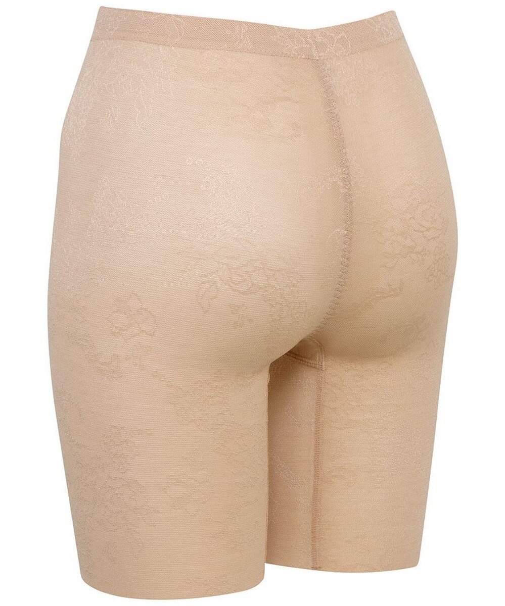 WACOAL ガードル ロング丈 【EverChic】 綿混メッシュ生地(本体) 通気性(本体) ほどよくおなか押さえ フリーカッティング仕様(裾) レディース GRC430 /ワコール 