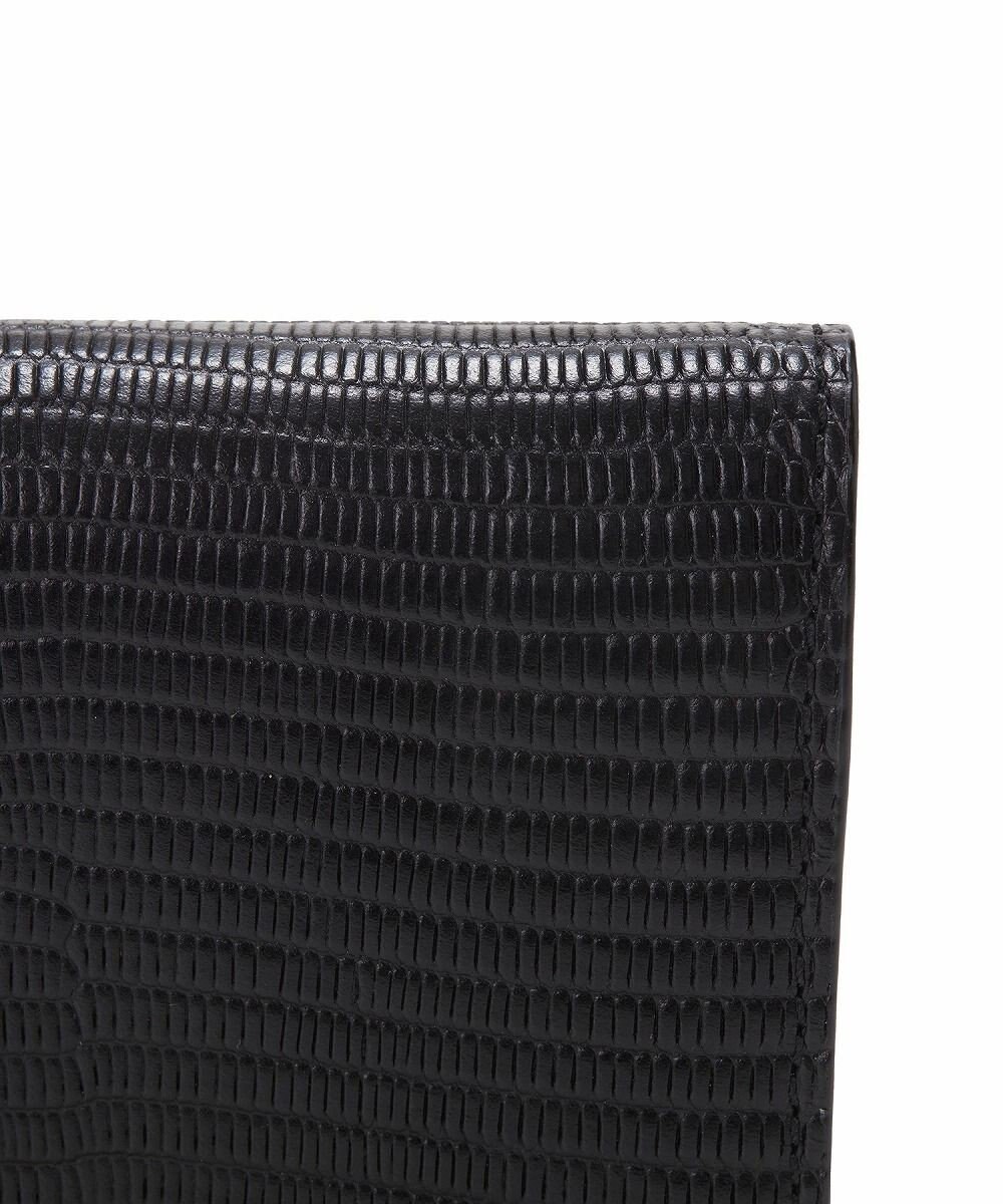 TOPKAPI 【TOPKAPI】イタリアンレザー リザード型押し 二つ折り 財布 LUCIA ルチア 