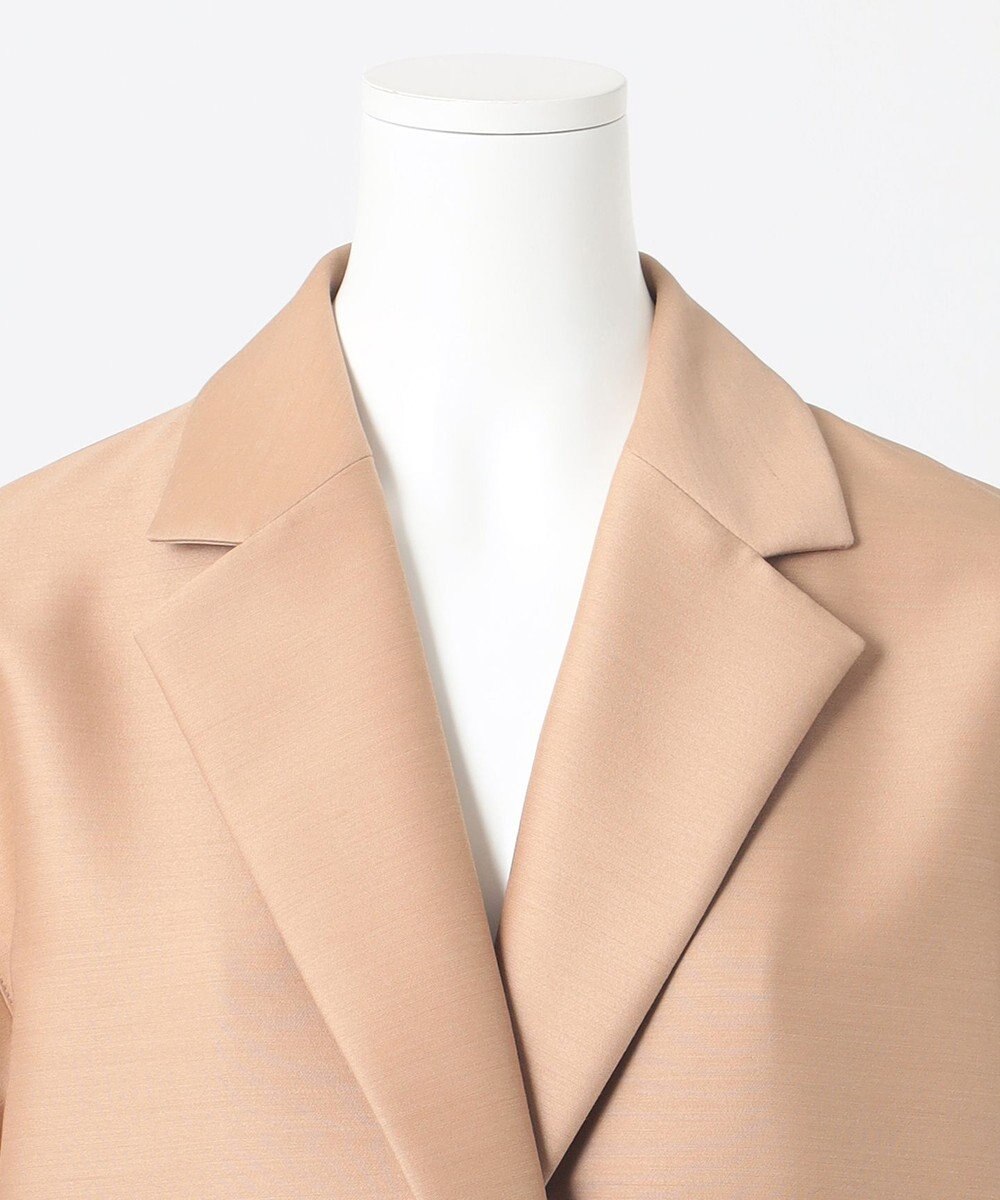 23区 L 【R(アール)】ウールシルクツイル コート 