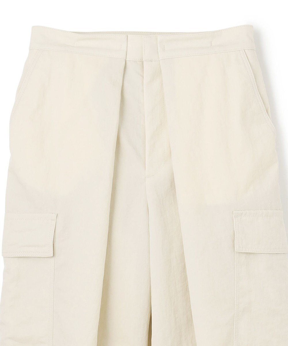 BEIGE， 【洗える】ACANTHUS / カーヴィーシルエットカーゴパンツ 