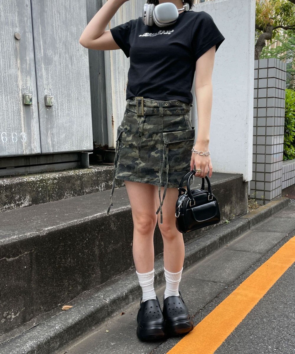 WEGO シルバー3DプリントT 