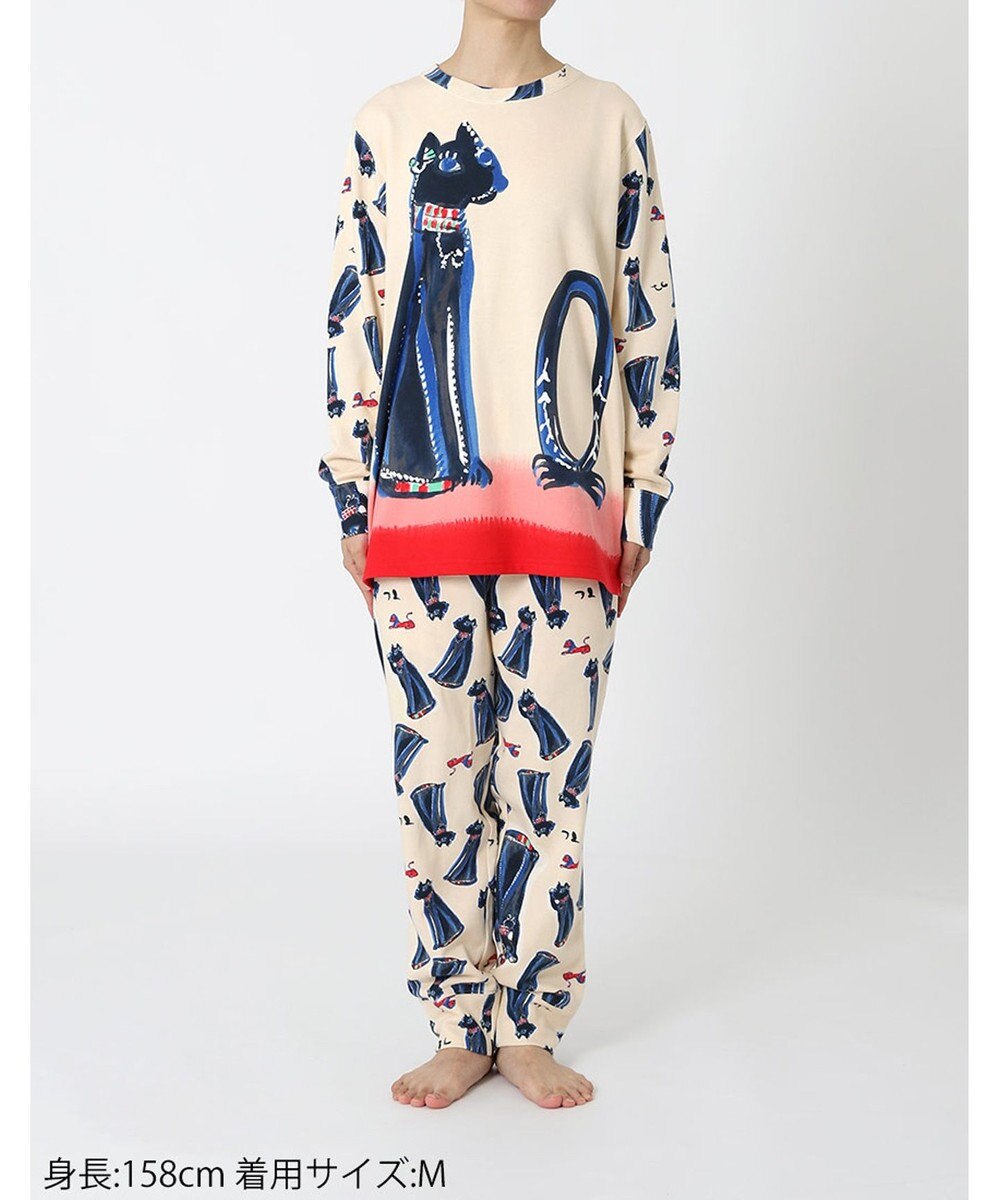 tsumori chisato SLEEP ツモリチサト パジャマ 長袖 長ズボン ミニ裏毛素材 レディース UDX571 /ワコール 