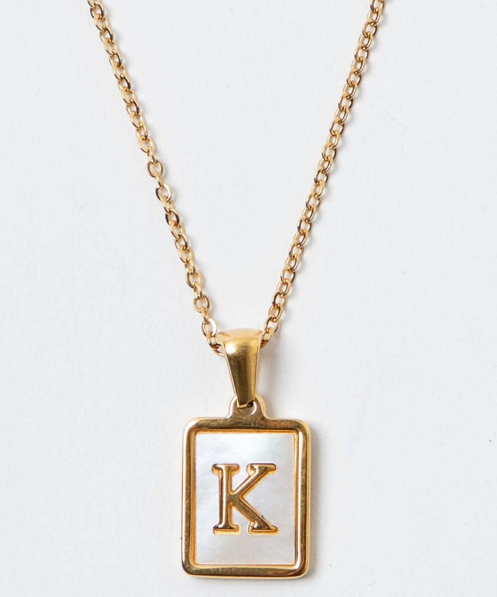 WEGO Lイニシャルネックレス 