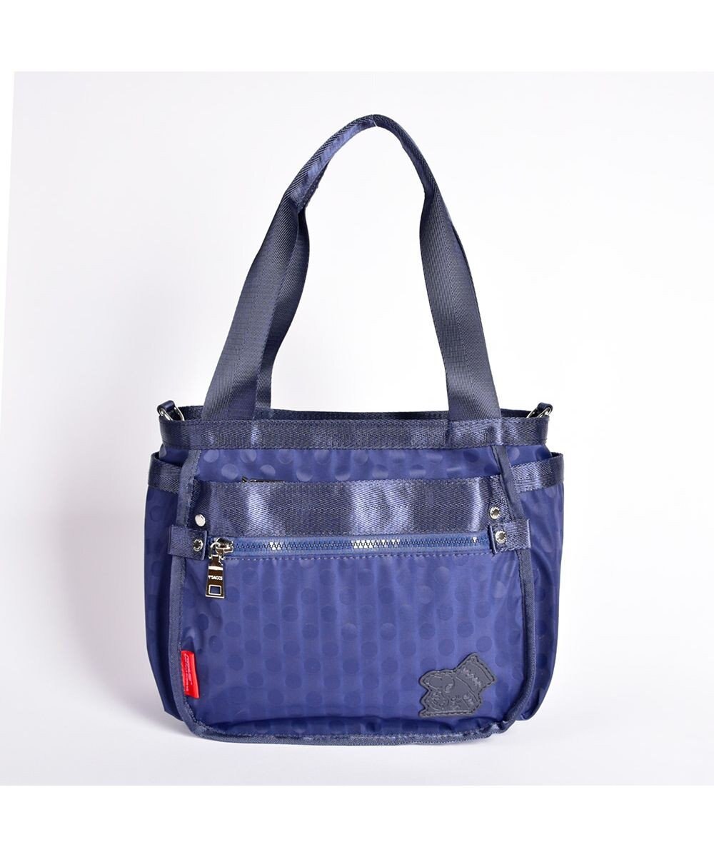 Y'SACCS 【PEANUTSコラボ】SNOOPY（スヌーピー） Polka Dots 2WAYトート 