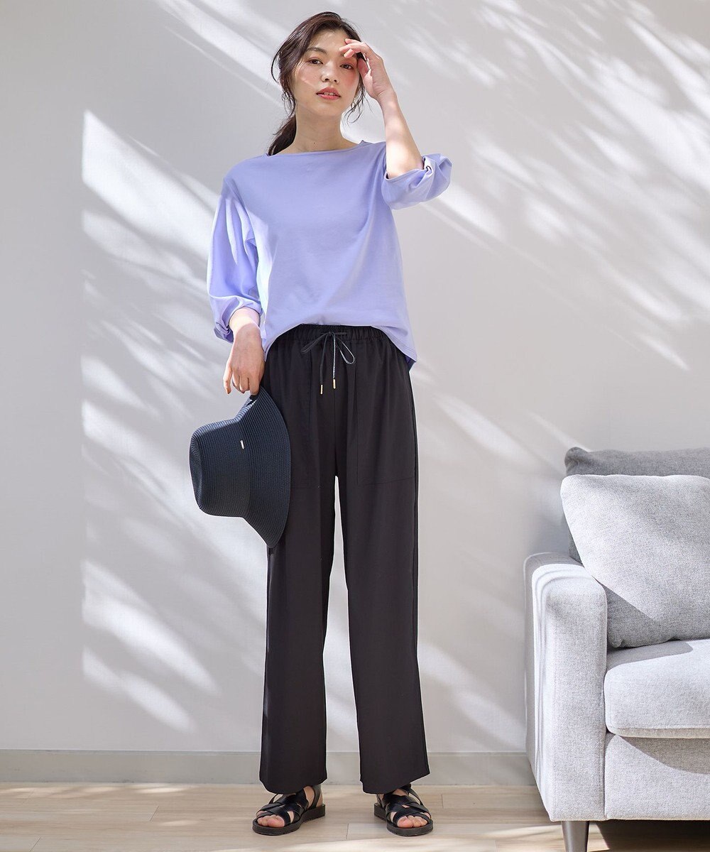 ANY 【WEB限定】シルケットスムース ツイストリーブプルオーバー 