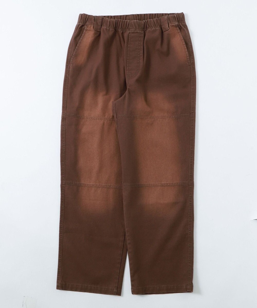 WEGO 【ウエストゴム/MLサイズ展開】ージーダブルニーパンツ 