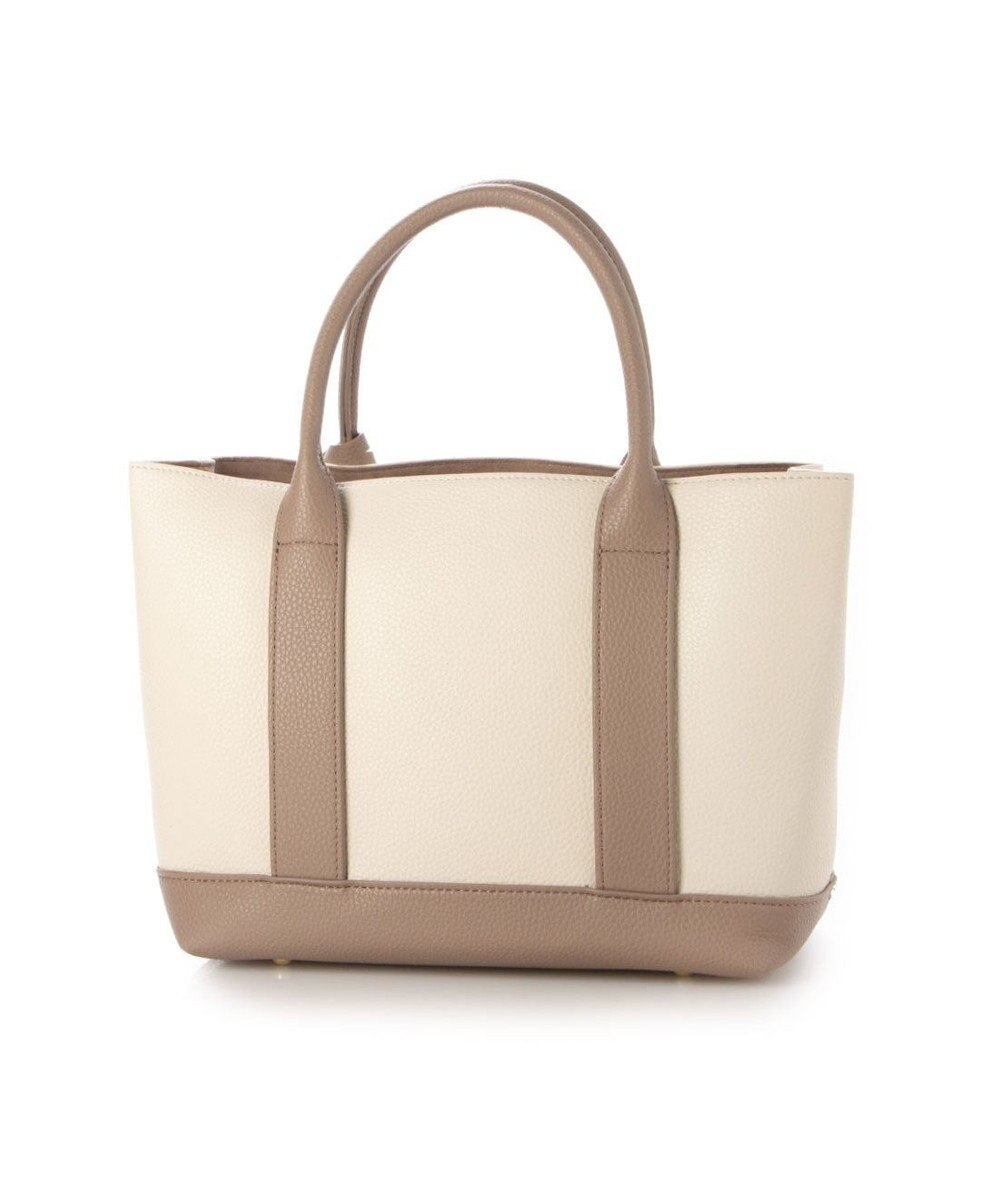 UNBILLION 【テレビ ドラマ着用アイテム】cachecache ショルダー付きパーテーション合成皮革トート 