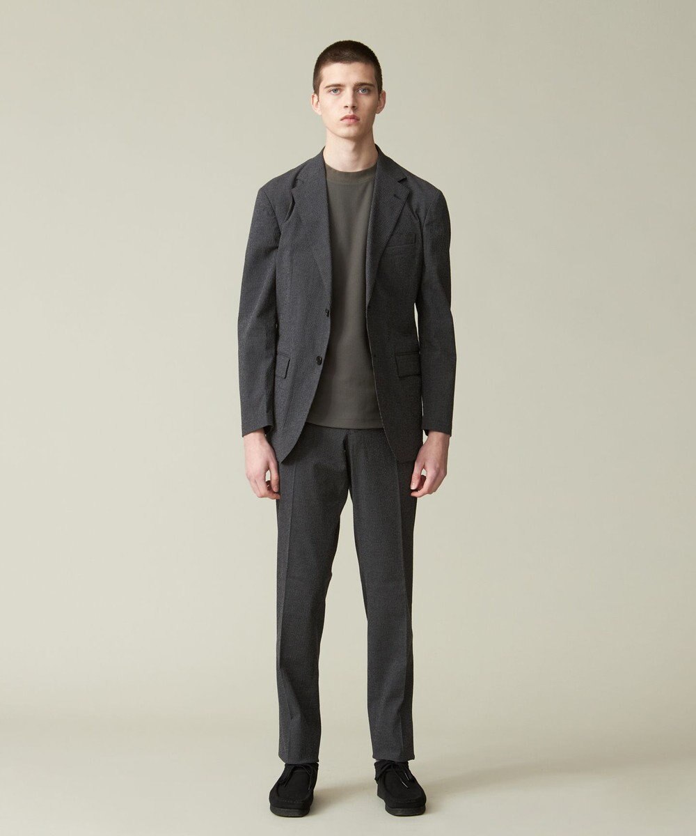 J.PRESS MEN 【セットアップ対応 / ウォッシャブル】トラベラーズシアサッカージャケット 