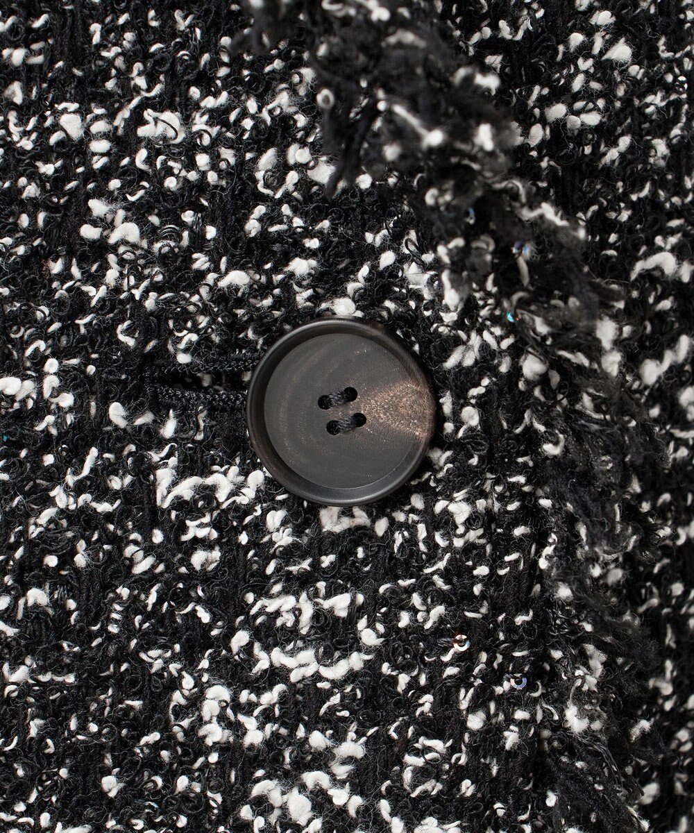 23区 L 【GOLD LABEL】CAMPOREバイカラーツイード ジレ 