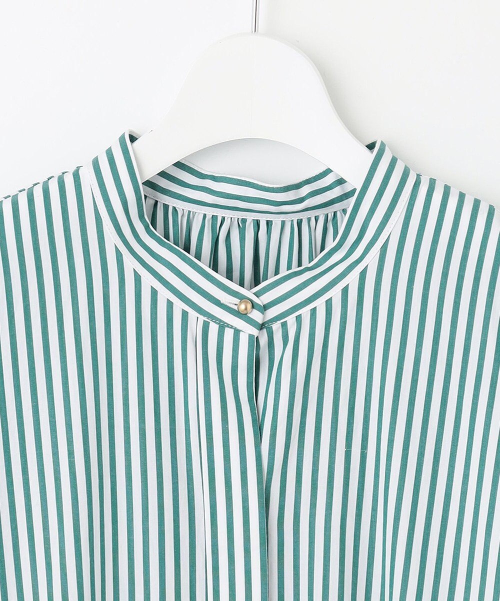 UNFILO 【洗える】イージーケア シャツワンピース 