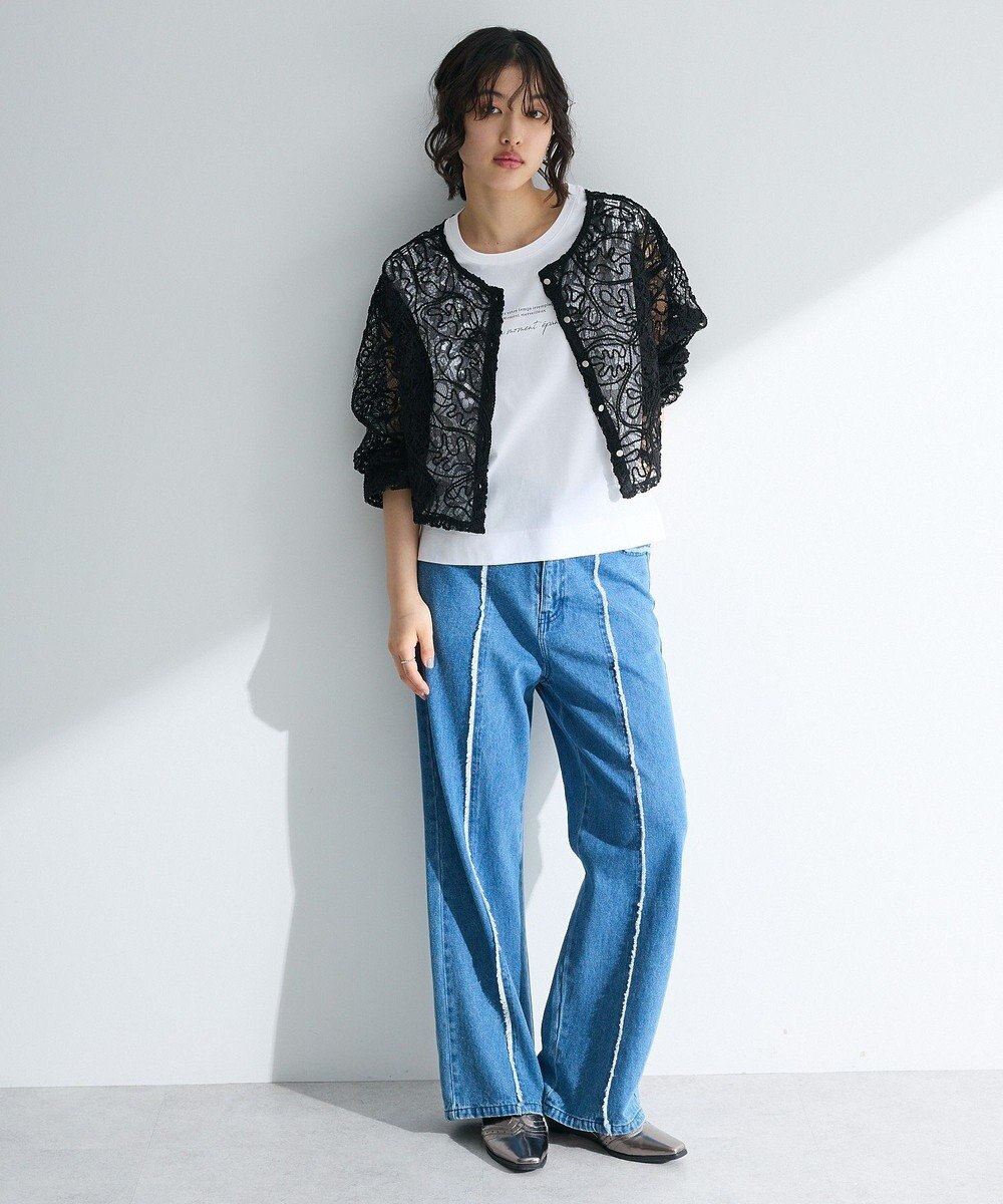 Green Parks ノースリーブ筆記体ロゴプルオーバー 