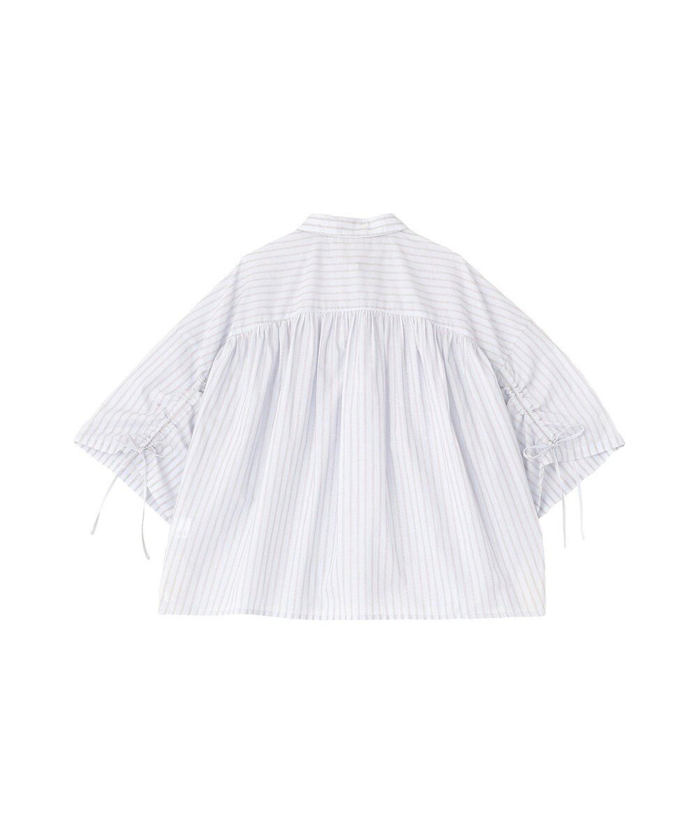 AMERICAN HOLIC 【先行予約】【WEB限定】ギャザーリボンスリーブ半袖シャツ 