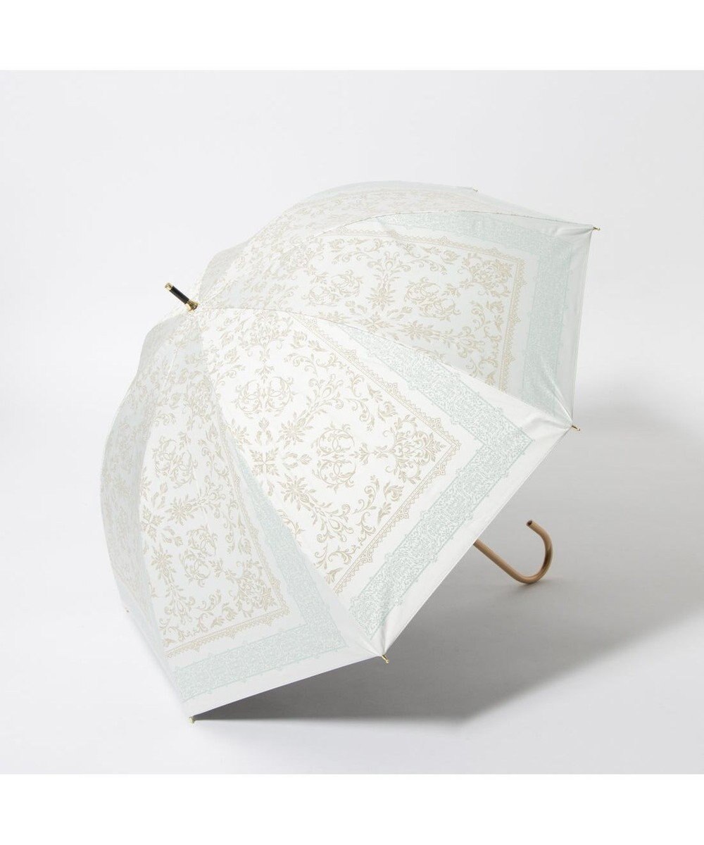 UNBILLION cache nez / レーススカーフプリントバルーンショートパラソル 