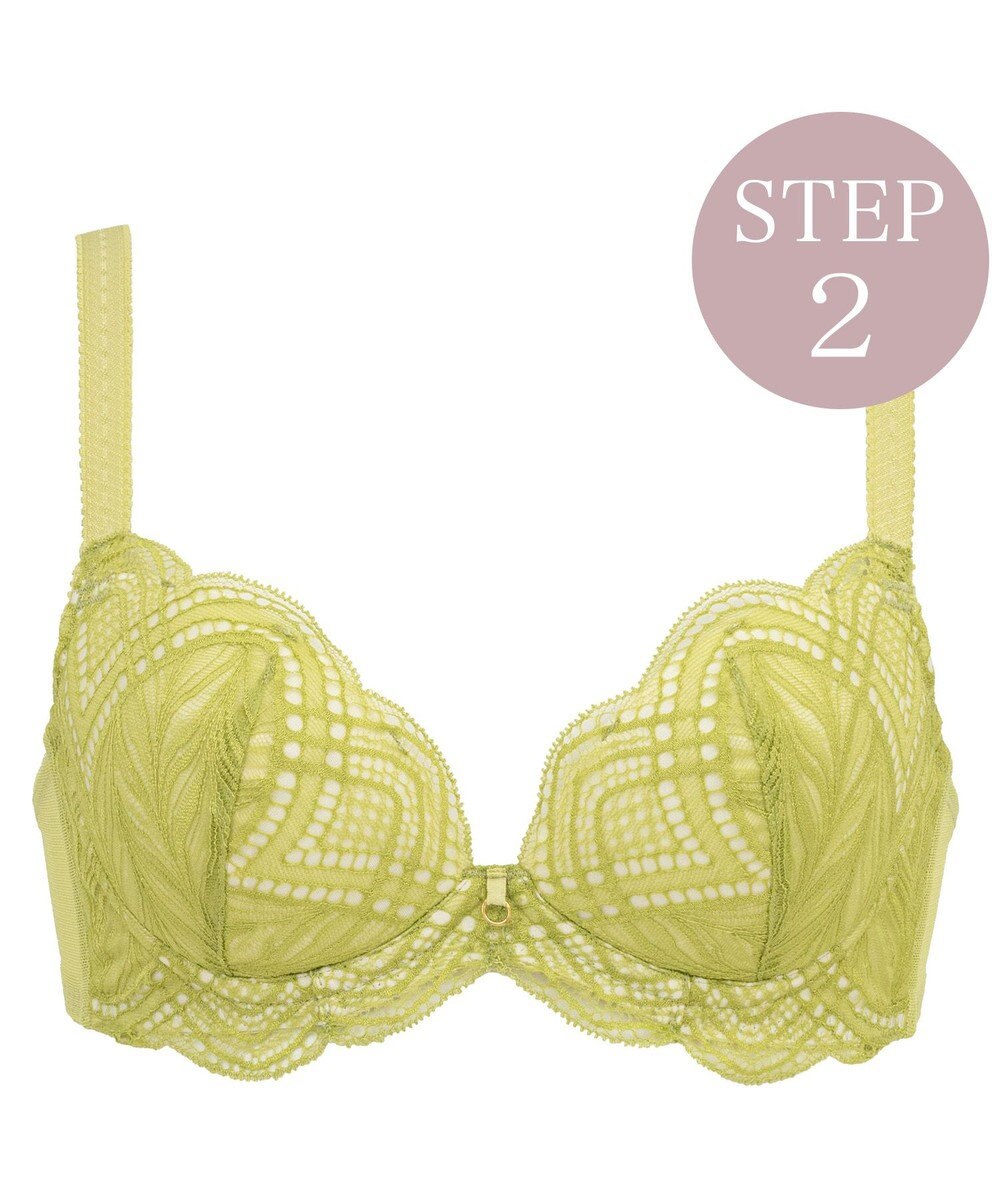 BRADELIS New York 【BRADELIS New York / 育乳補整ブラ・STEP2 寄せる】ナオミステップ2ブラ24S2 