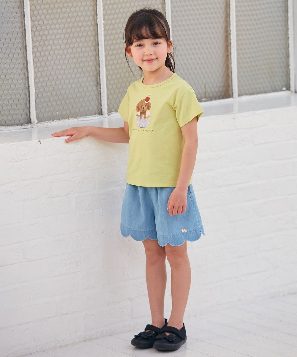 ANY KIDS 水彩風 アニマルプリント Ｔシャツ 