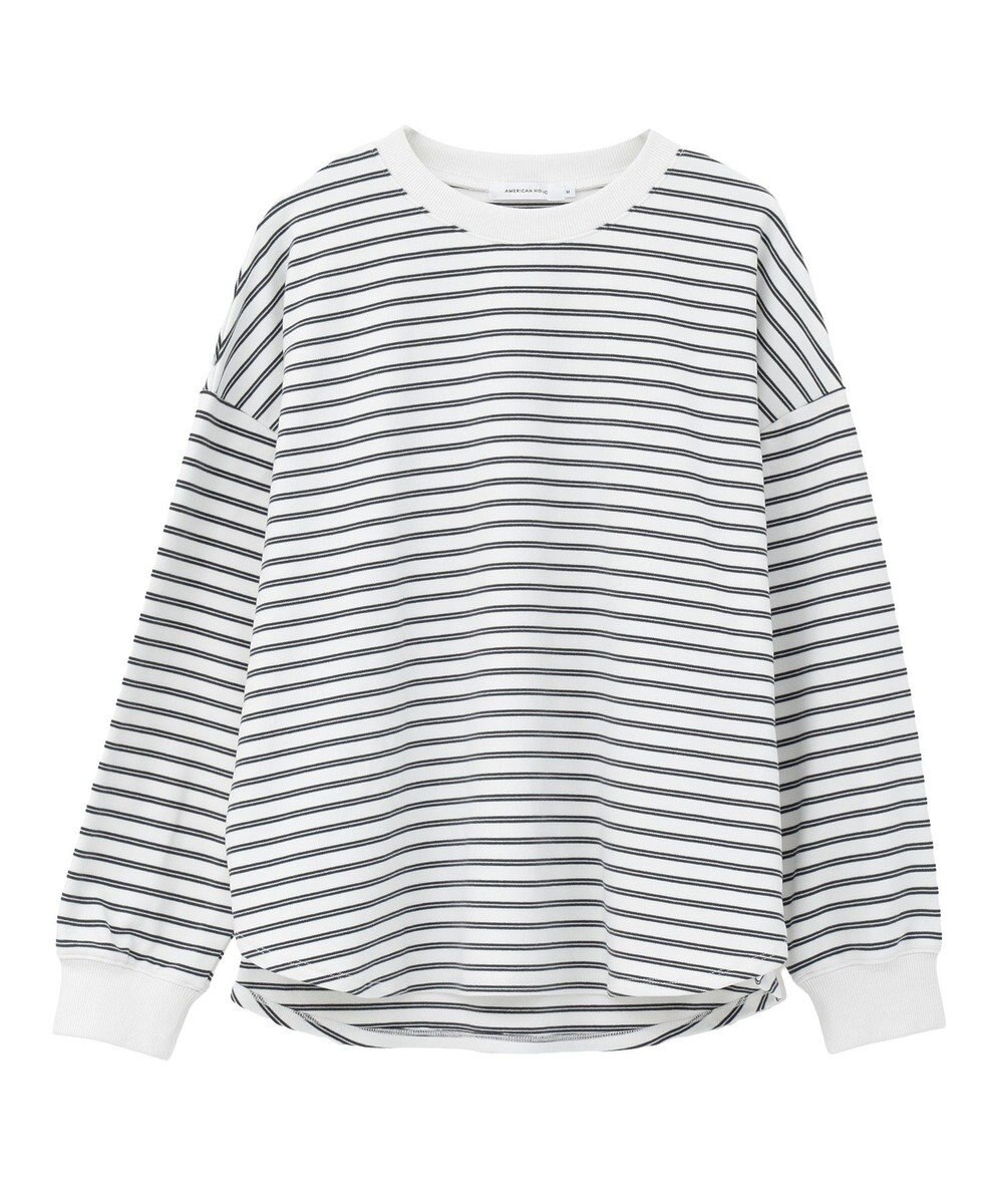 AMERICAN HOLIC ソフトタッチボーダープルオーバー 