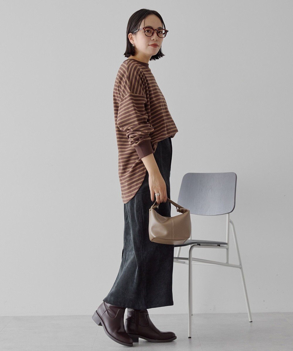 AMERICAN HOLIC ソフトタッチボーダープルオーバー 