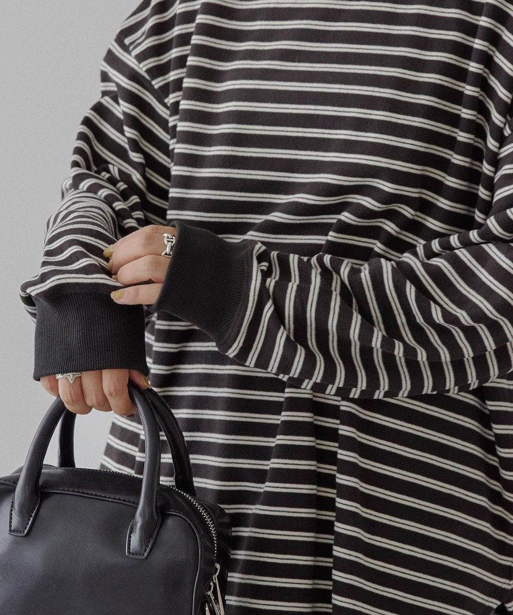 AMERICAN HOLIC ソフトタッチボーダープルオーバー 