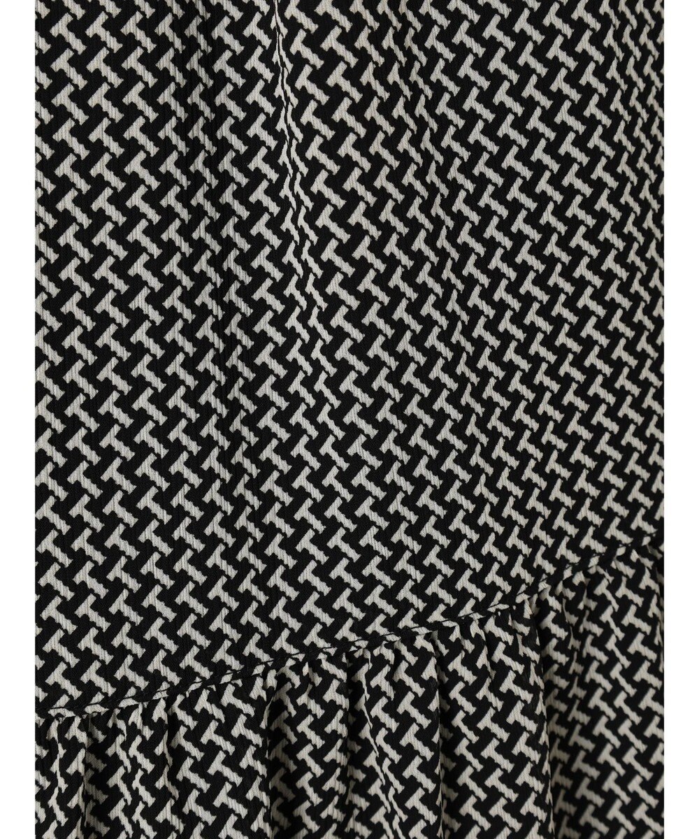 AMERICAN HOLIC 幾何学柄裾ティアードスカート 