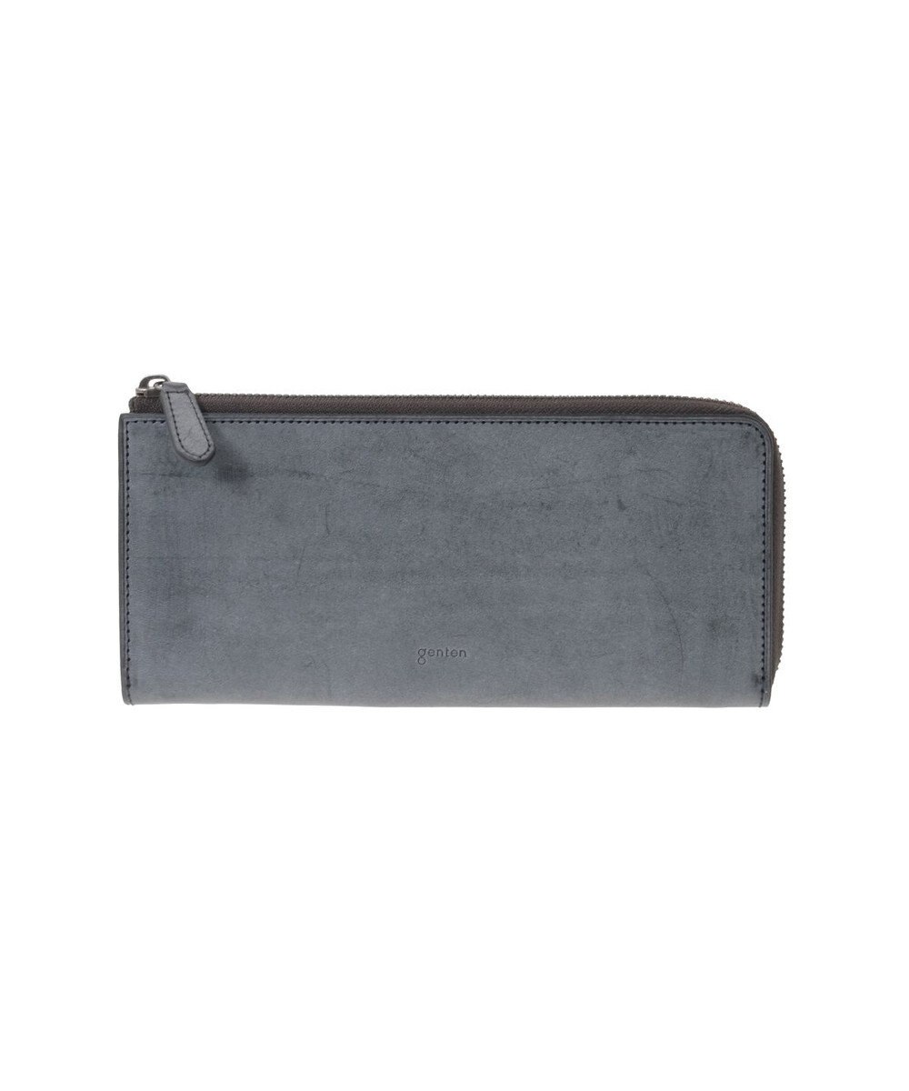 genten プレッソ L字ファスナー長財布 