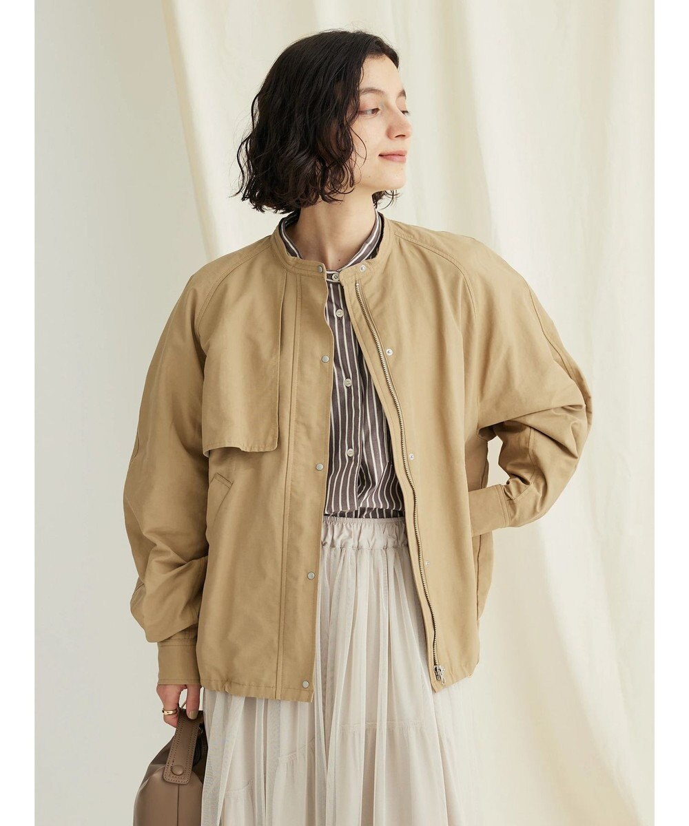 CRAFT STANDARD BOUTIQUE 綿ナイロングログランブルゾン 