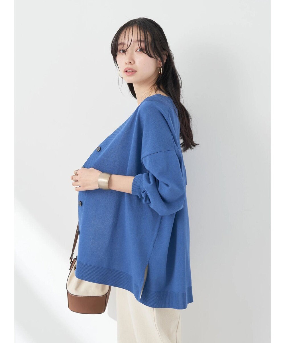 earth music&ecology Ｖネックビッグシルエットカーディガン 