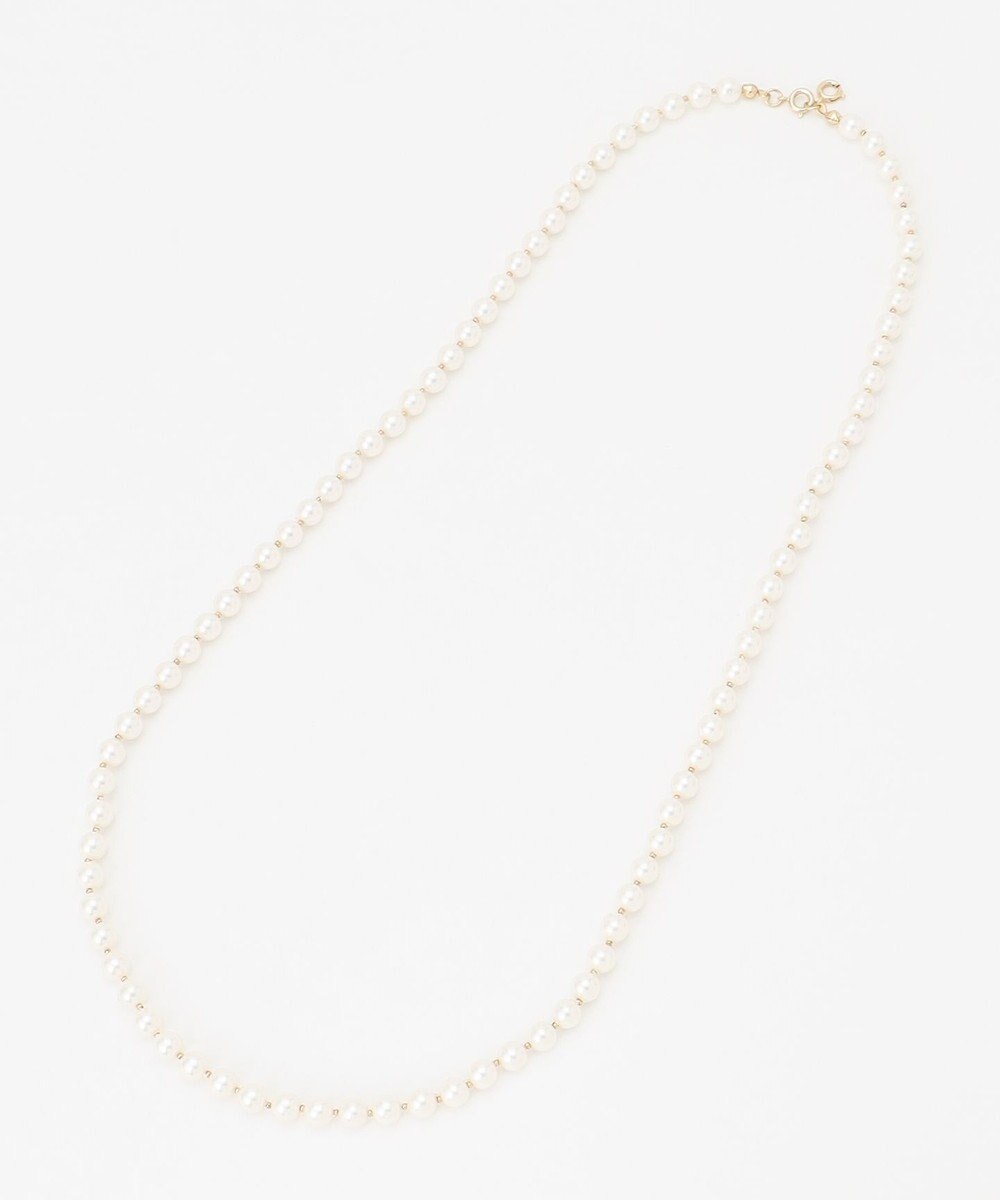 23区 【ご好評につき追加】2WAY パール ロング ネックレス 