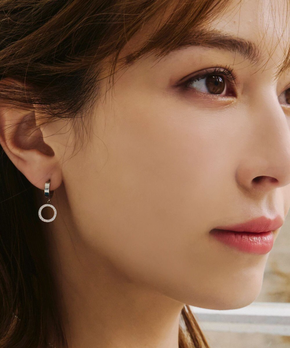 Tiaclasse 【金属アレルギー対応】 ハングサークルピアス 