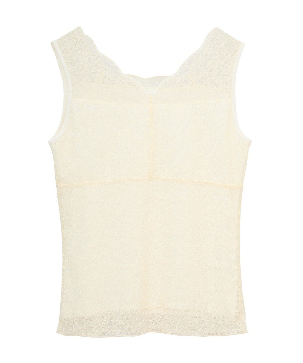 earth music&ecology 接触冷感２ｗａｙレースタンクトップ 