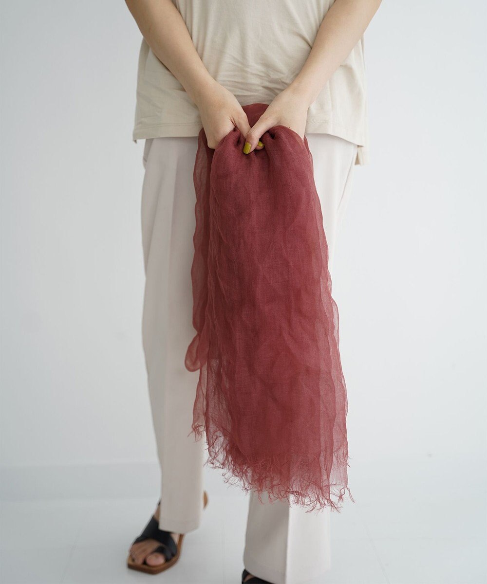 muto Ramie 500 plain リネンストール 