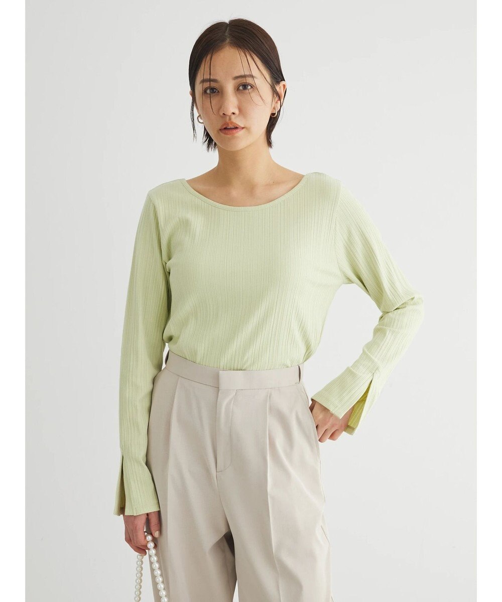 Green Parks 前後２ＷＡＹカットリブプルオーバー 