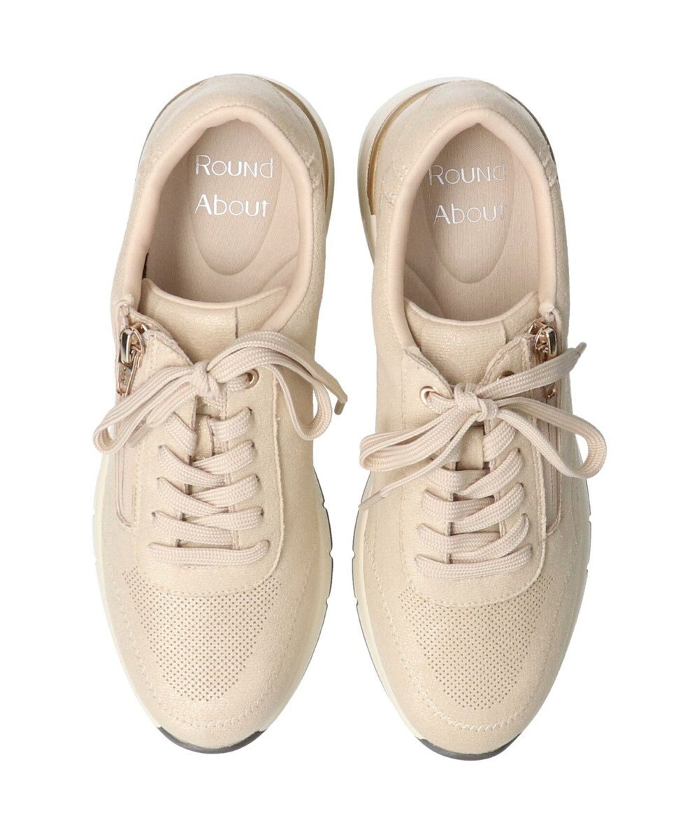 Bridget Birkin 【Round About】サイドジップスニーカー 