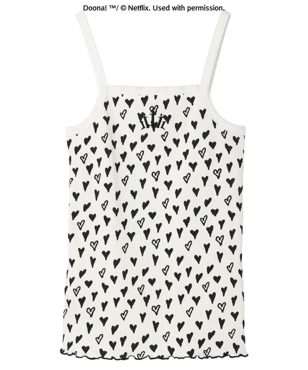 Green Parks ●ＤＯＯＮＡ！　ハートｐｔワッフルキャミ 