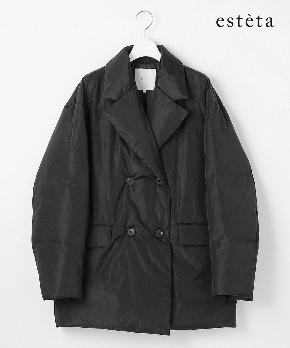 23区 L 【エステータ】LIMONTAタフタ ダウンコート 