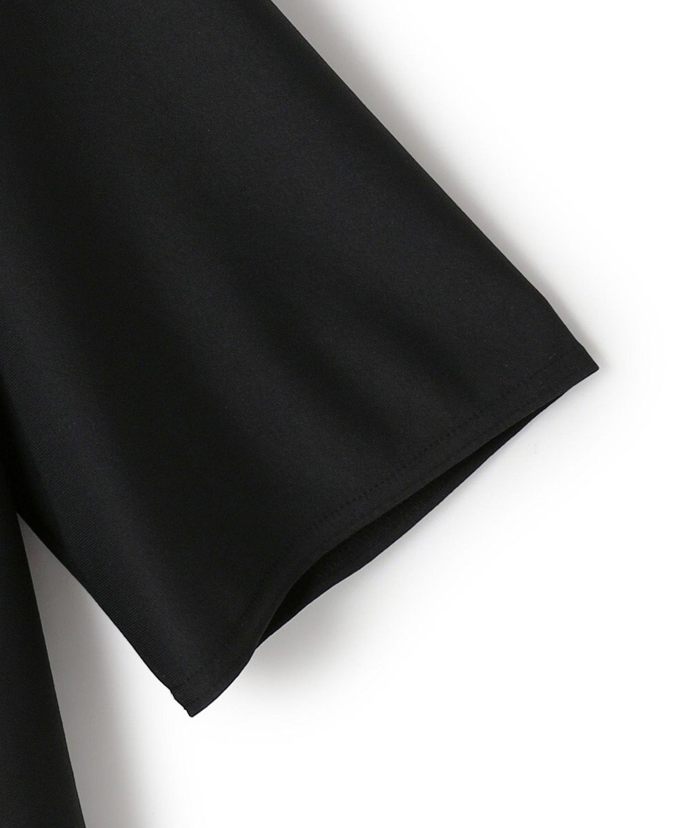 ICB L 【WEB限定・洗える】シアートリコット ペプラムカットソー 