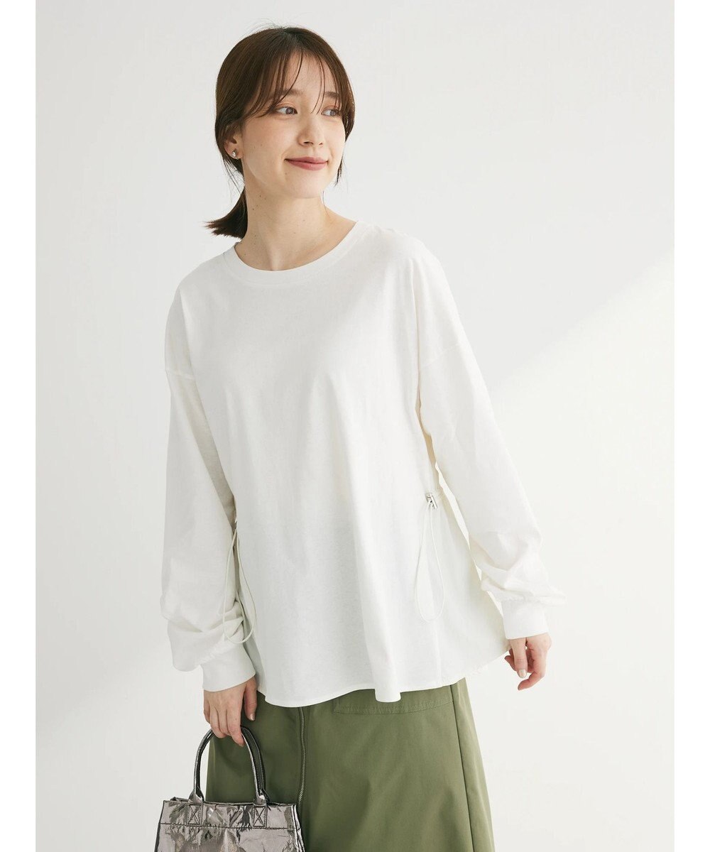 Green Parks ドロストドッキング長袖プルオーバー 