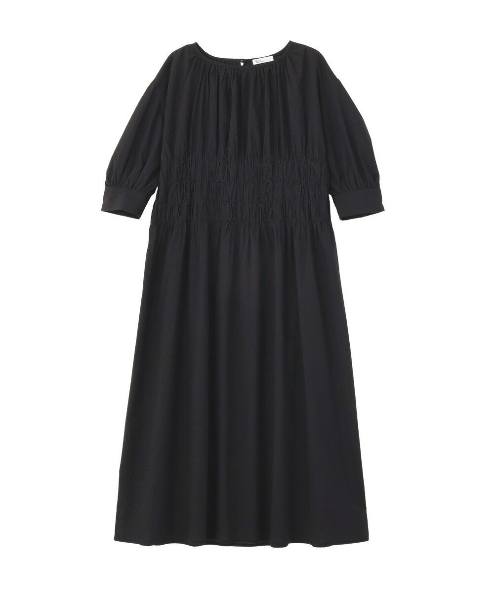 CRAFT STANDARD BOUTIQUE インド製 ハーフスリーブシャーリングワンピース 